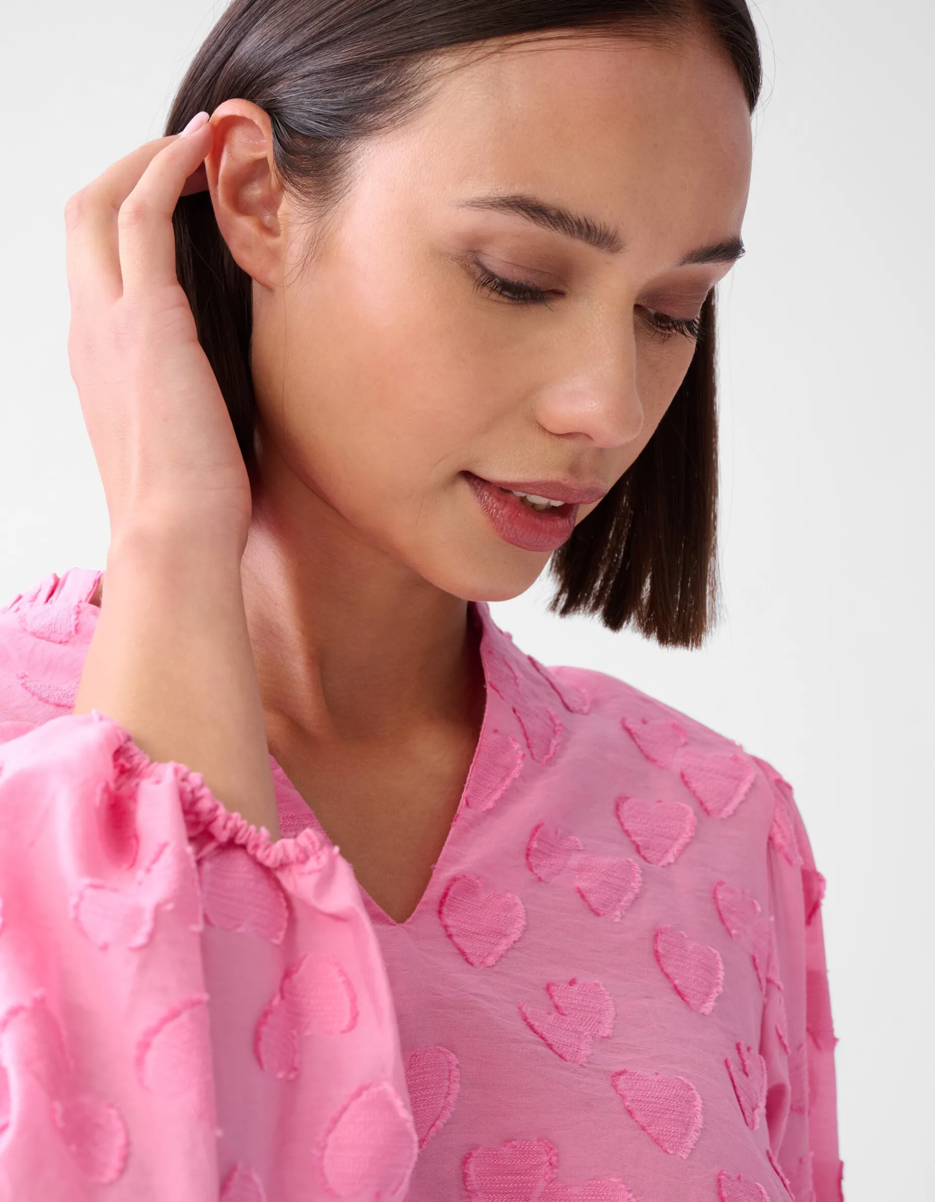 Heart Blouse Roze