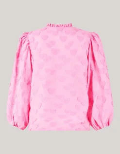 Heart Blouse Roze