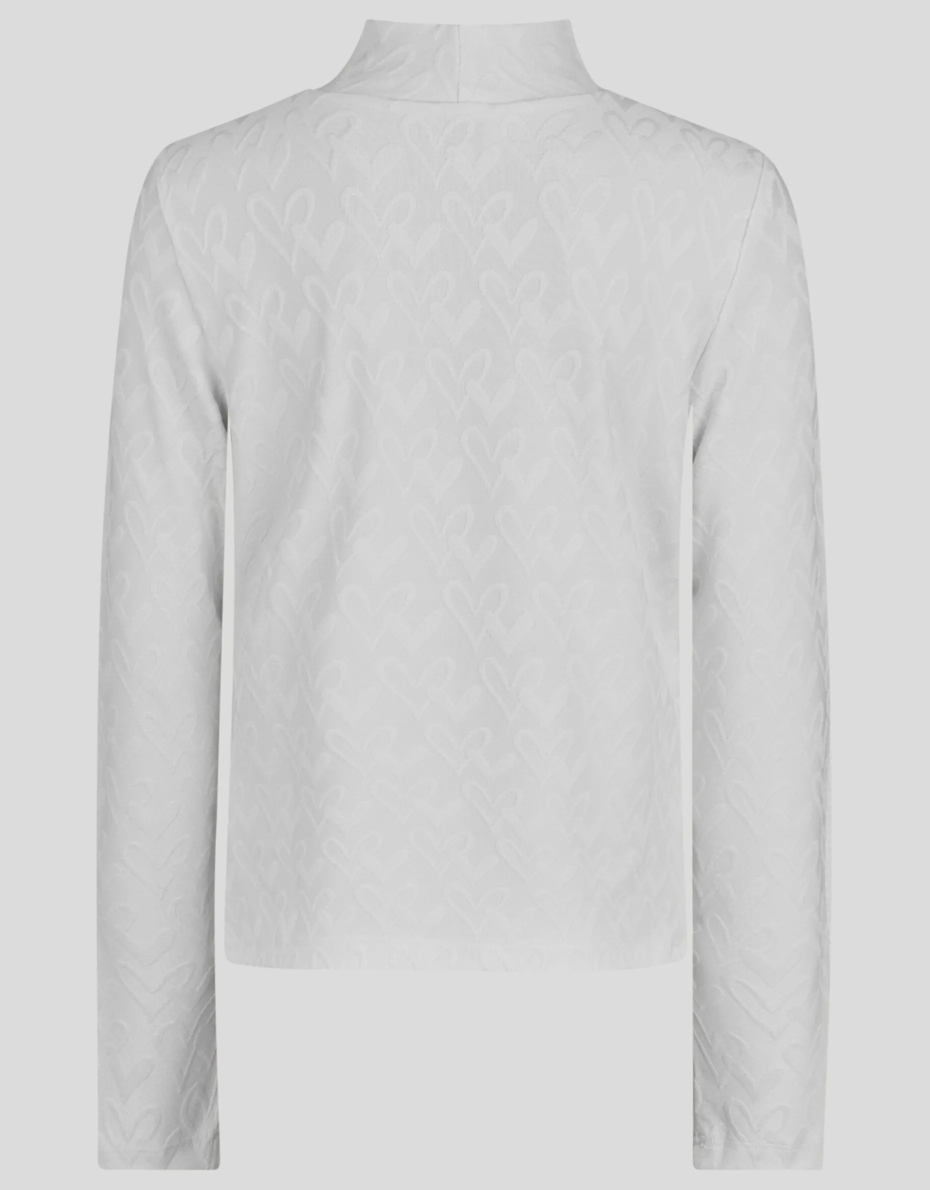 Heart Jersey Top Wit
