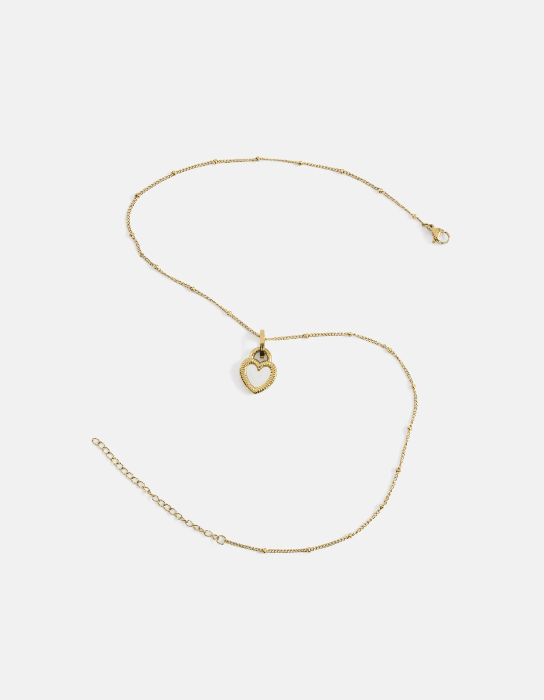 Heart Ketting Goud