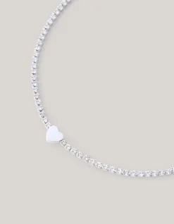 Heart Ketting Zilver
