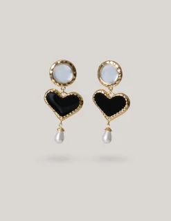 Heart Parel Oorbellen
