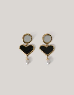 Heart Parel Oorbellen