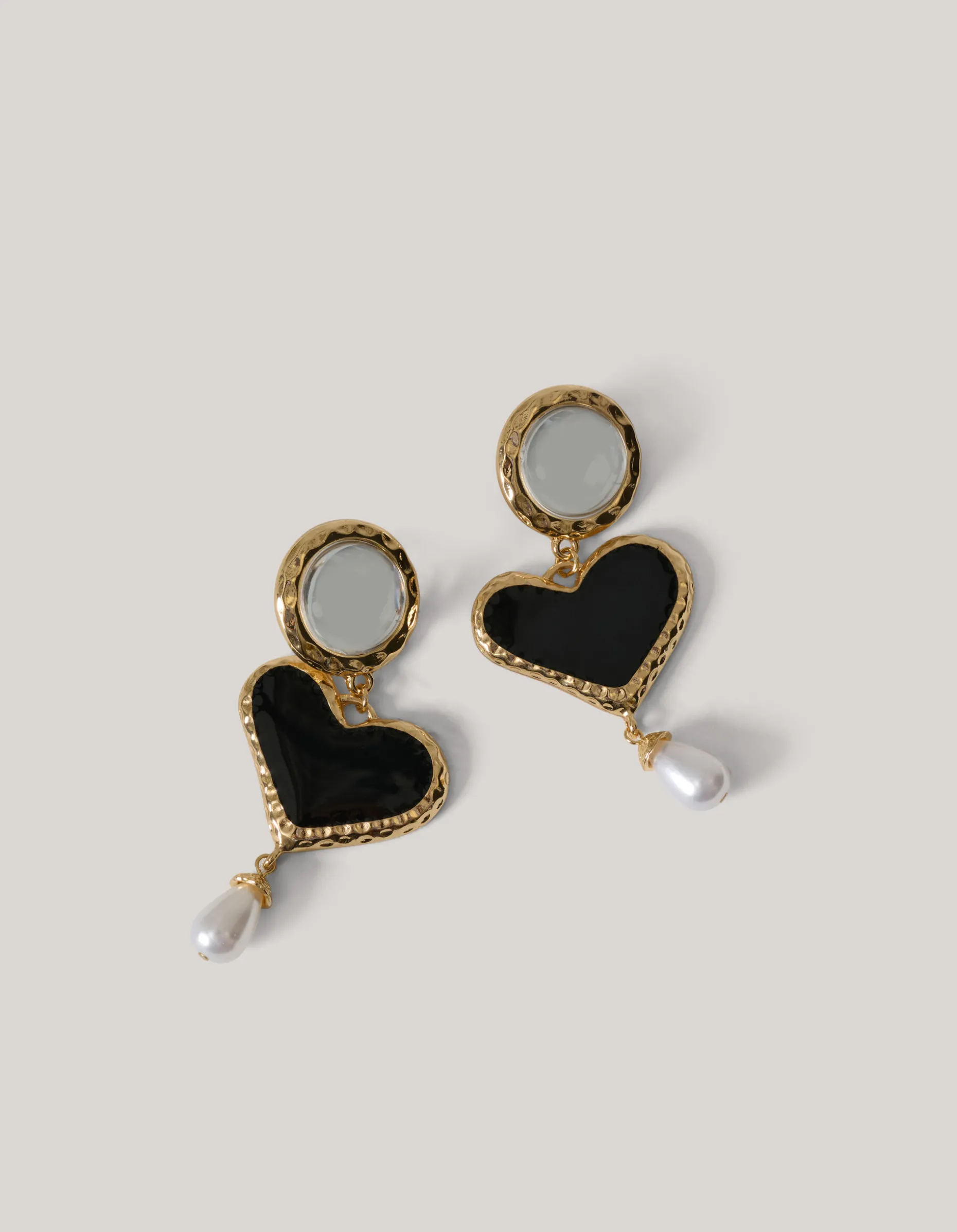 Heart Parel Oorbellen