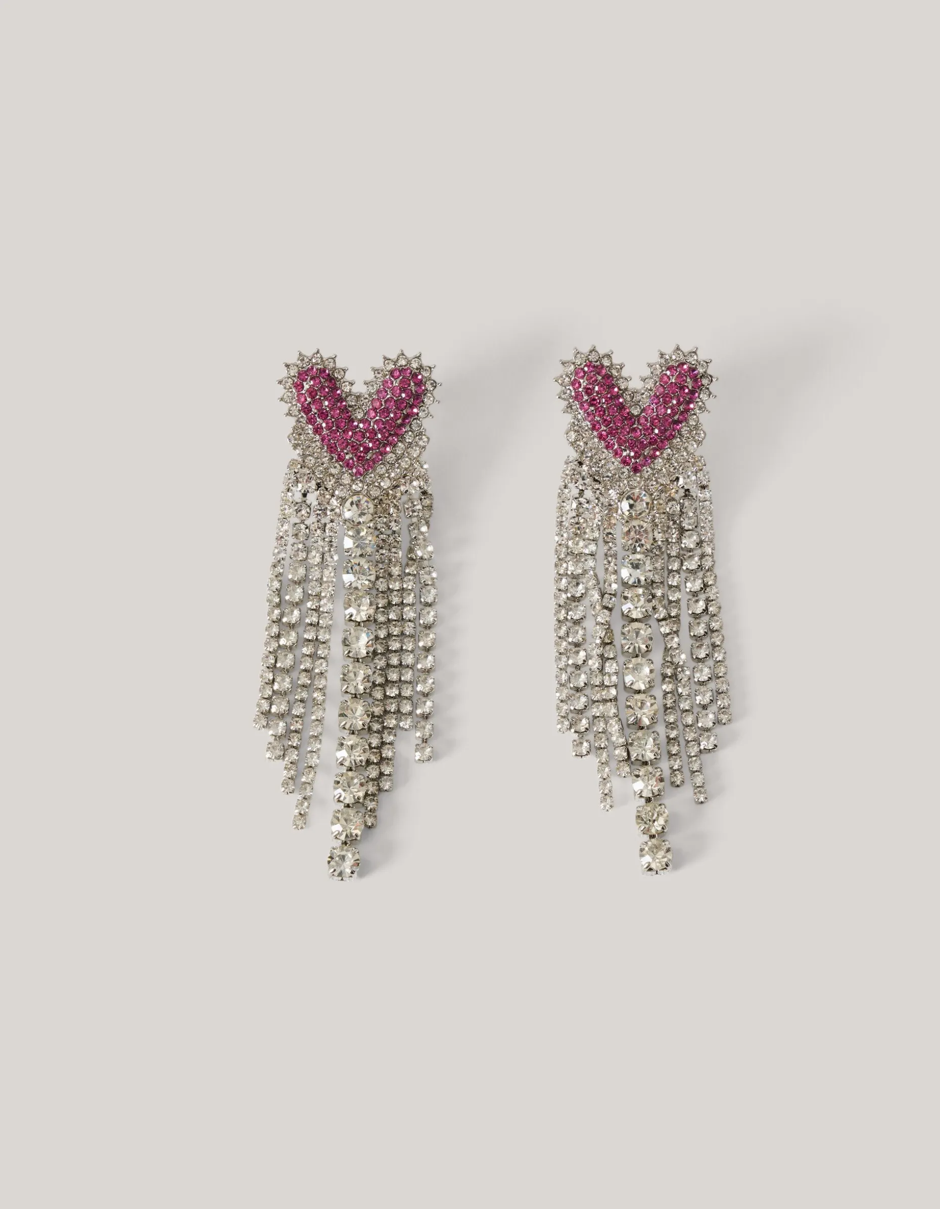 Heart Strass Oorbellen