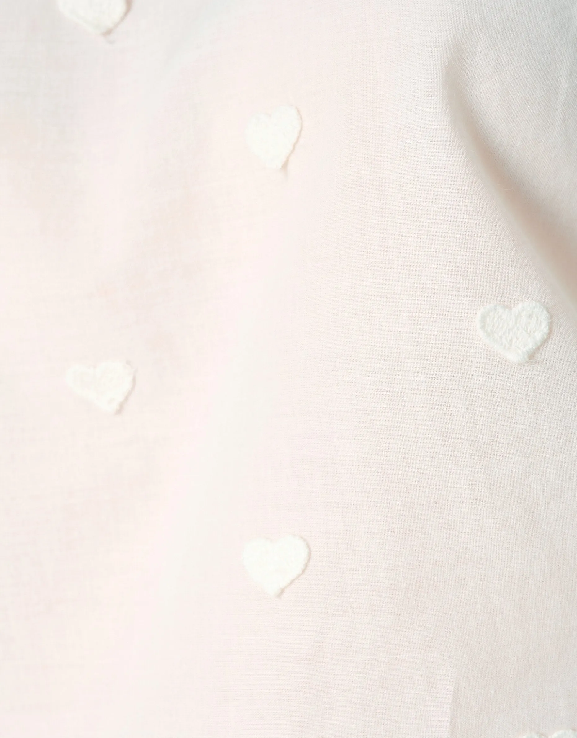 Heart Top Gebroken Wit