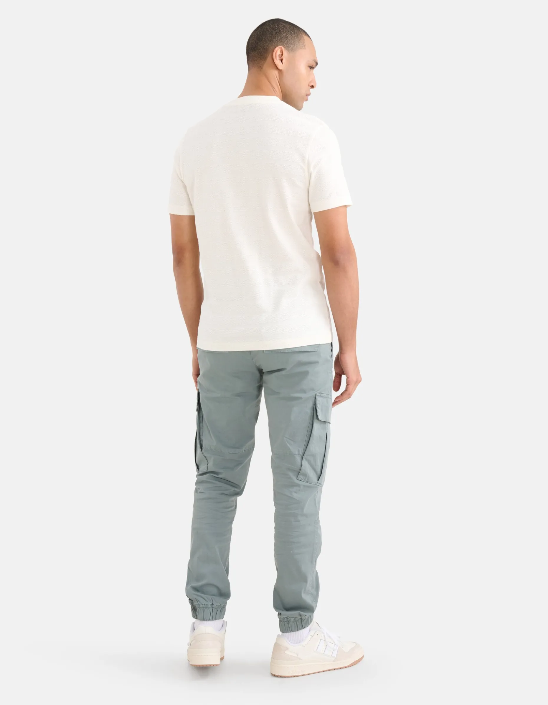 Honeycomb T-shirt Wit