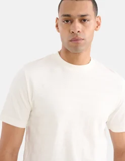 Honeycomb T-shirt Wit