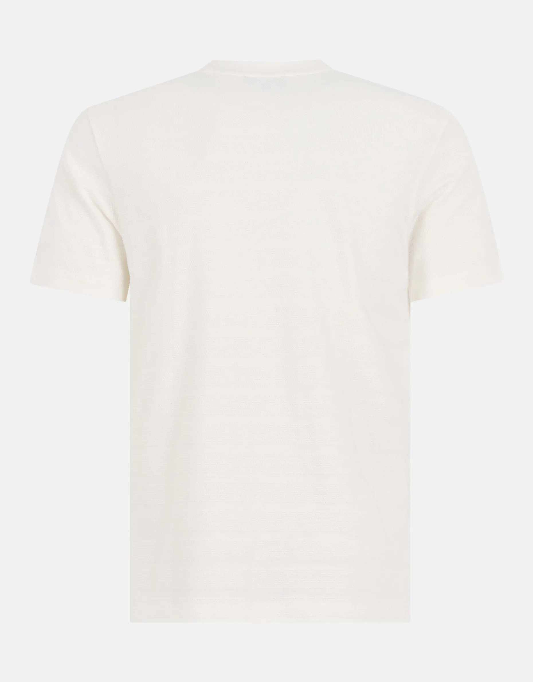 Honeycomb T-shirt Wit
