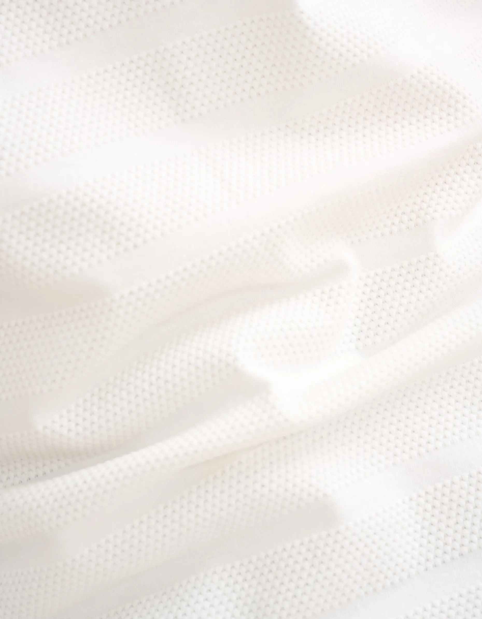 Honeycomb T-shirt Wit