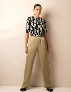 Inside Out Broek Groen By Mieke