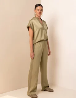 Inside Out Broek Groen By Mieke