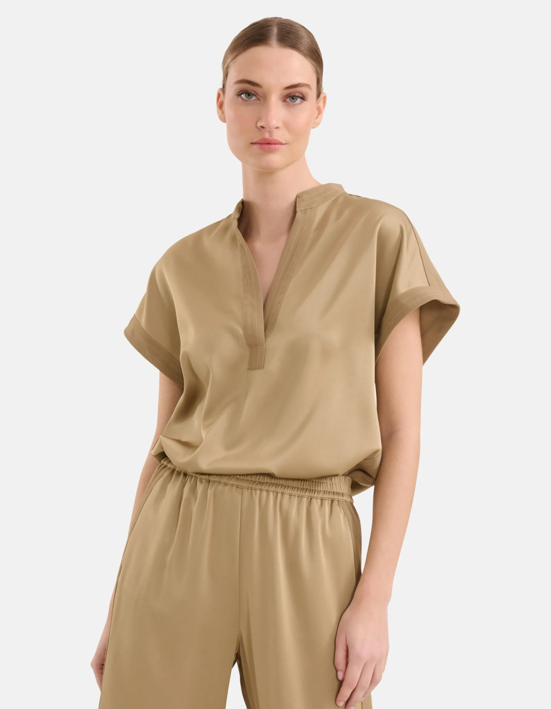 Inside Out Top Groen By Mieke