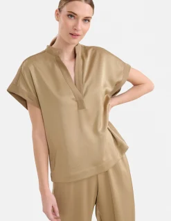 Inside Out Top Groen By Mieke