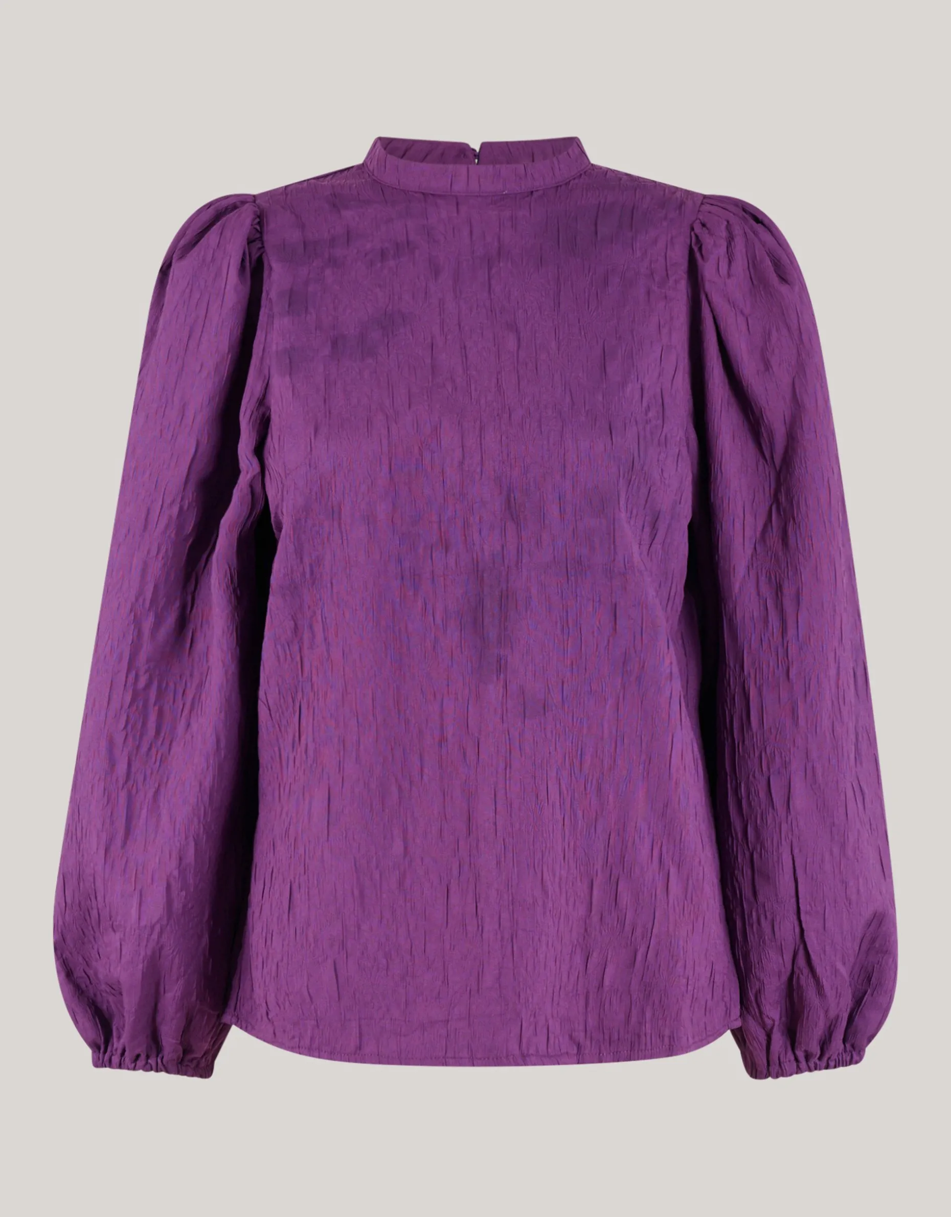 Jacquard Top Paars