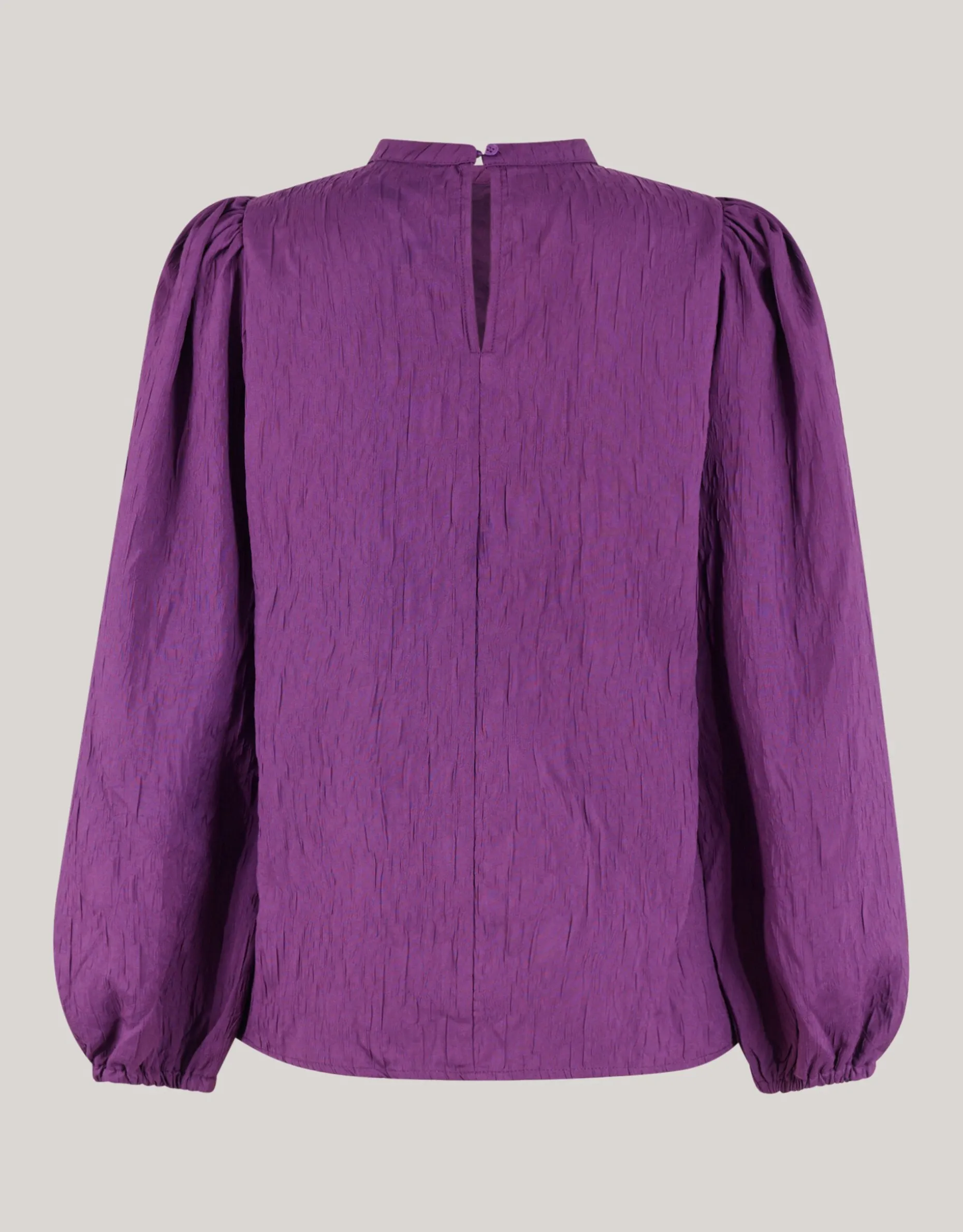 Jacquard Top Paars