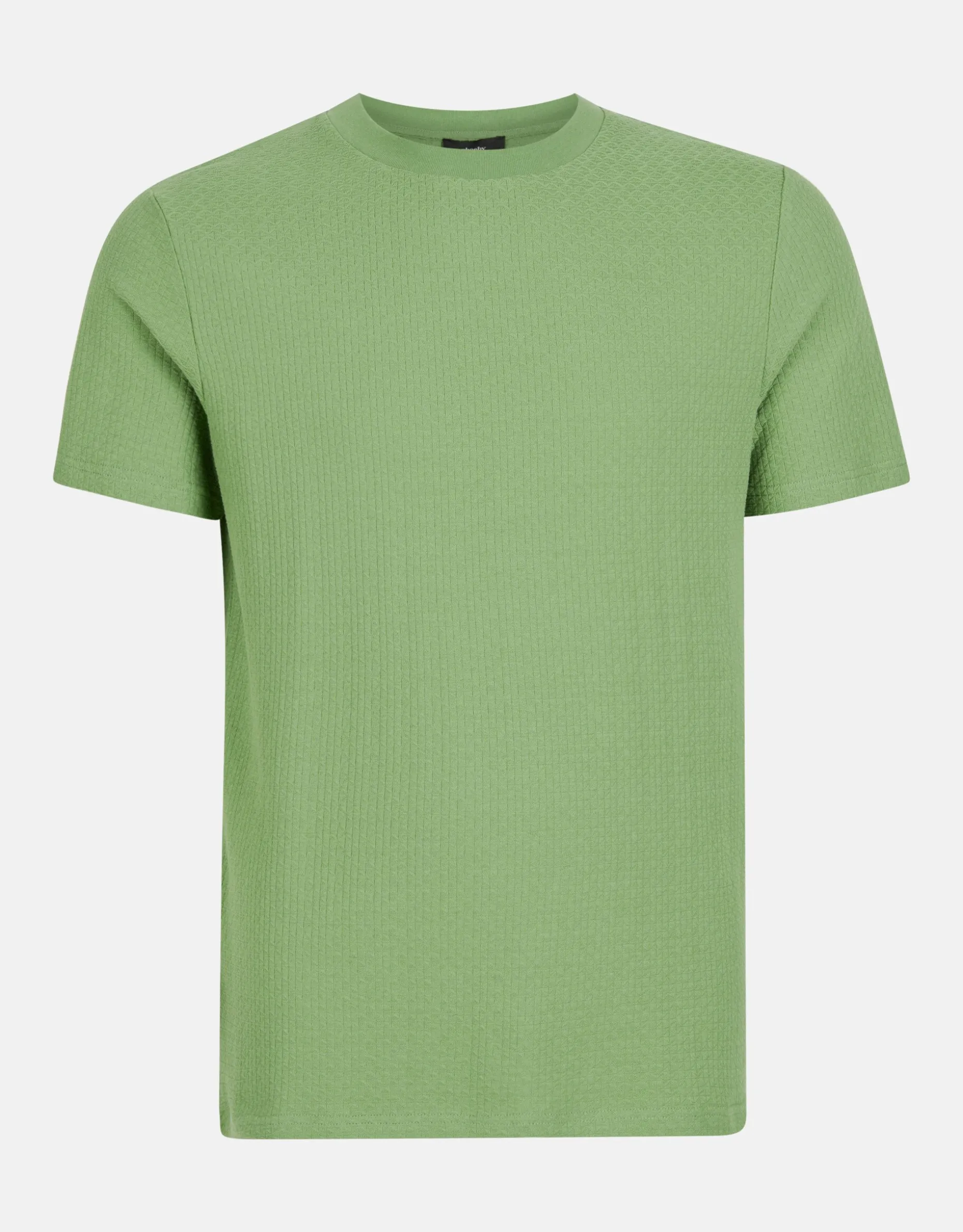 Jacquard T-shirt Groen