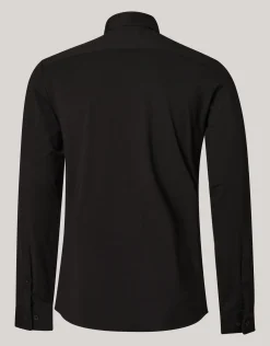 Jersey Overhemd Zwart