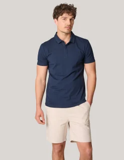 Jersey Polo Donkerblauw