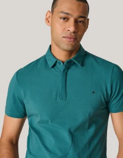 Jersey Polo Turquoise