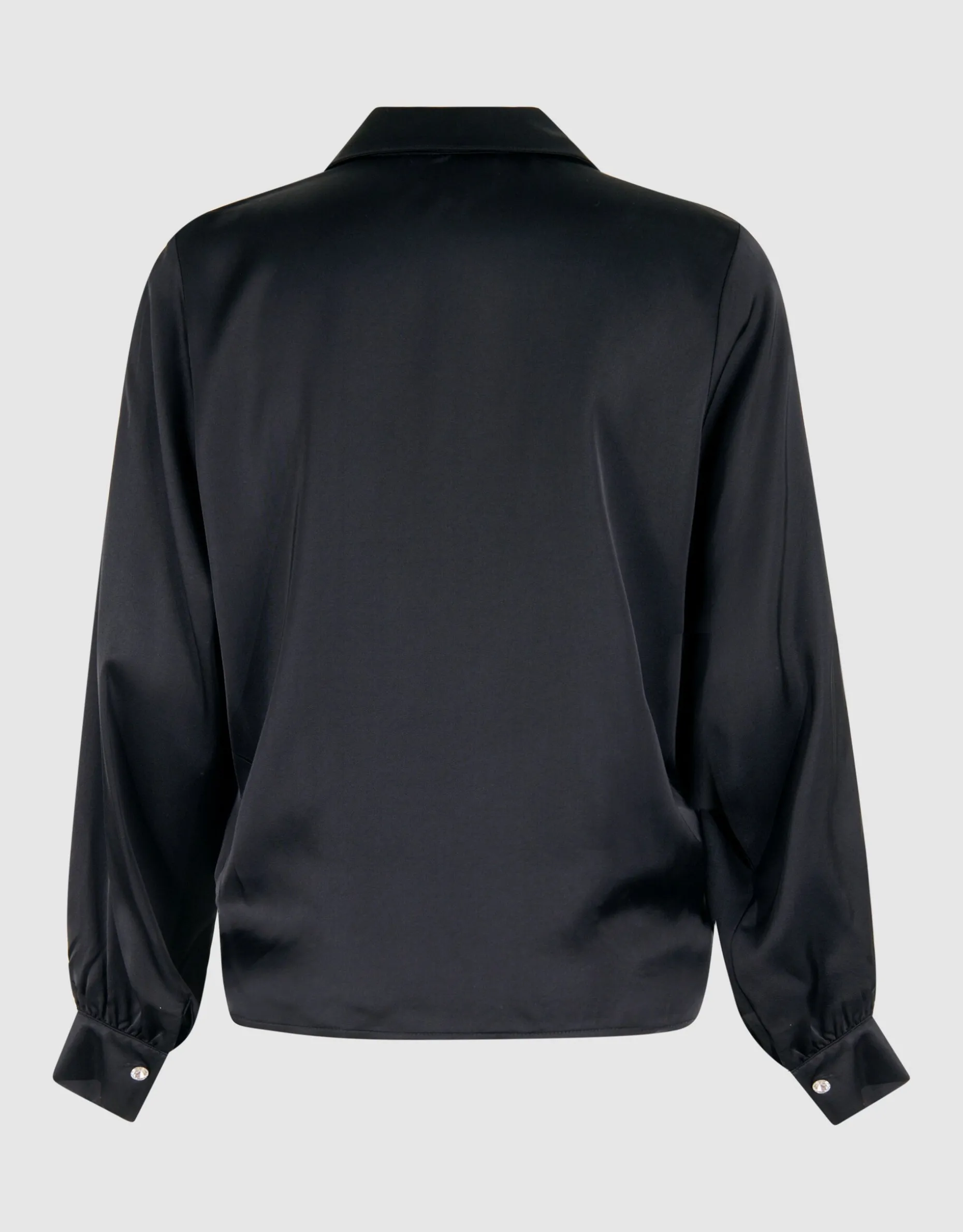 Knot Blouse Zwart