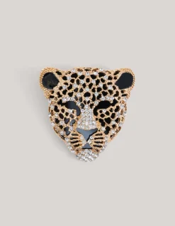 Leopard Broche Goud