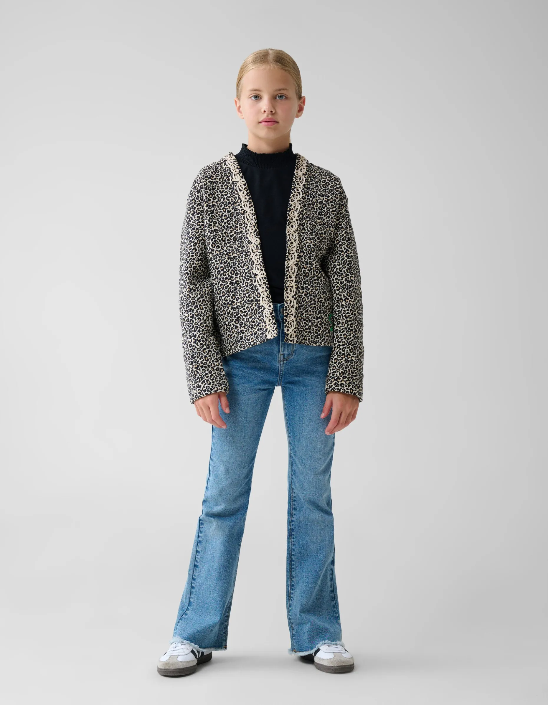 Leopard Embroidery Jack Bruin
