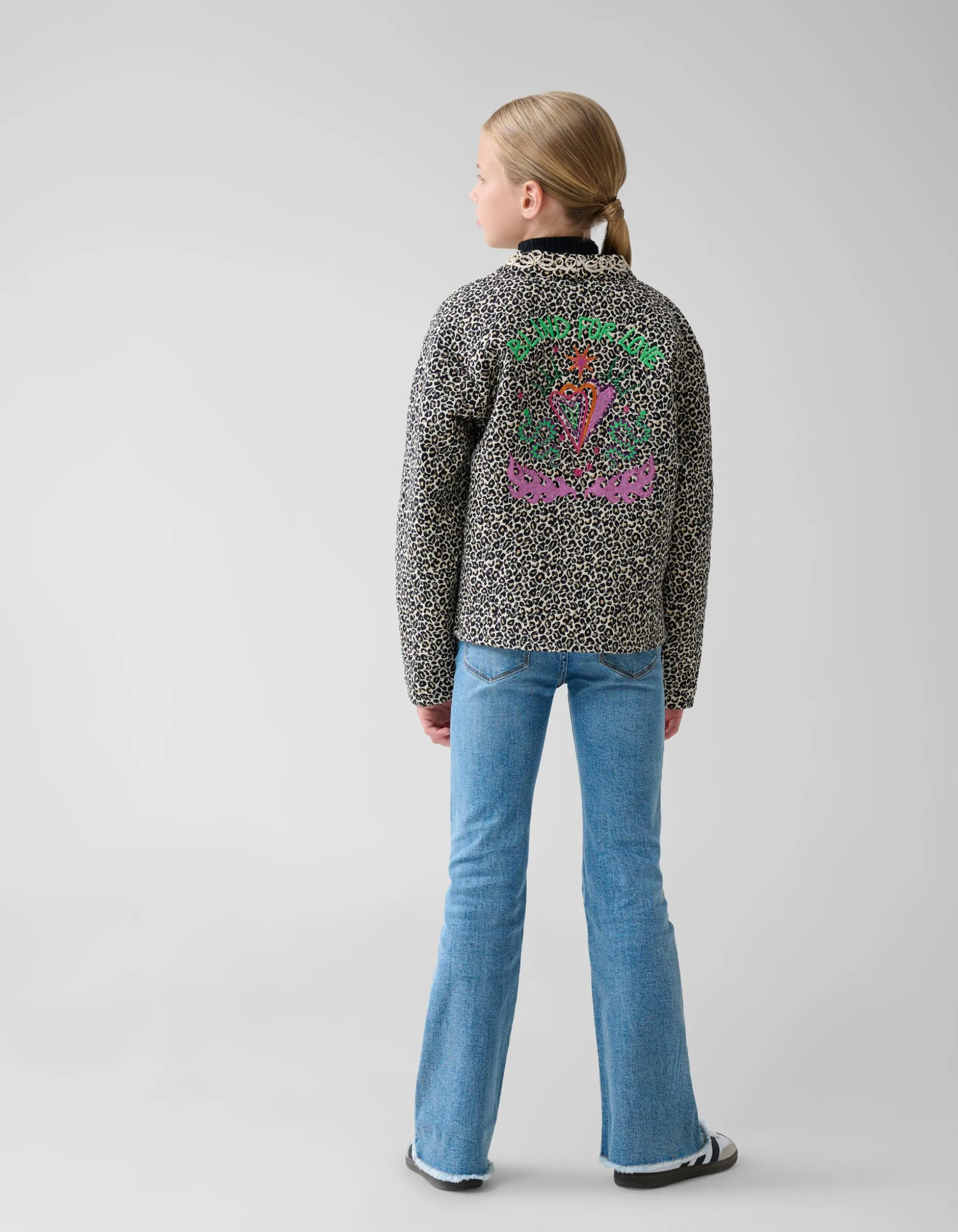 Leopard Embroidery Jack Bruin