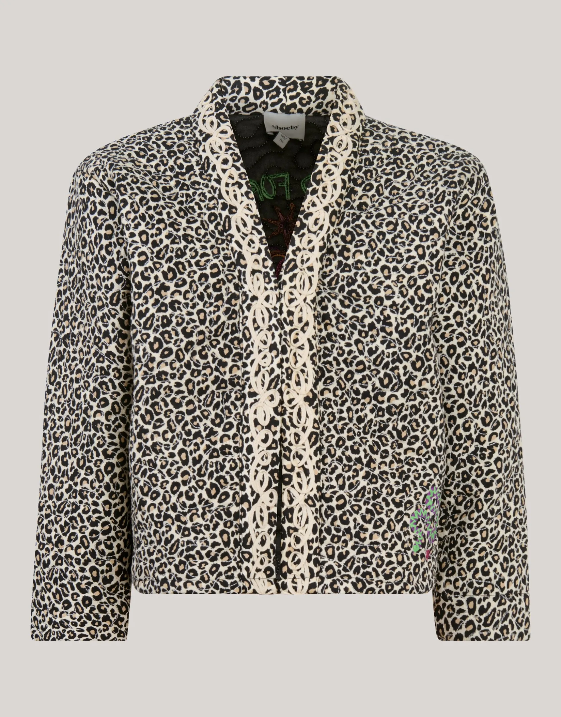 Leopard Embroidery Jack Bruin
