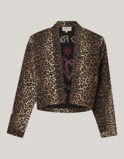 Leopard Embroidery Jack Bruin