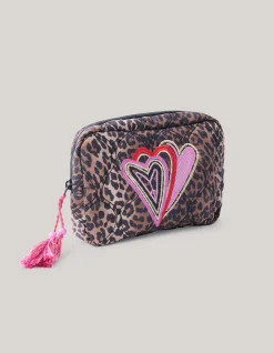 Leopard Make-up Tas Bruin