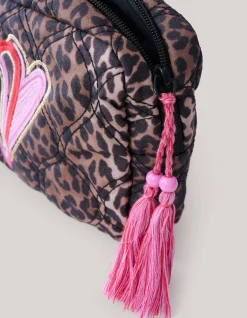 Leopard Make-up Tas Bruin