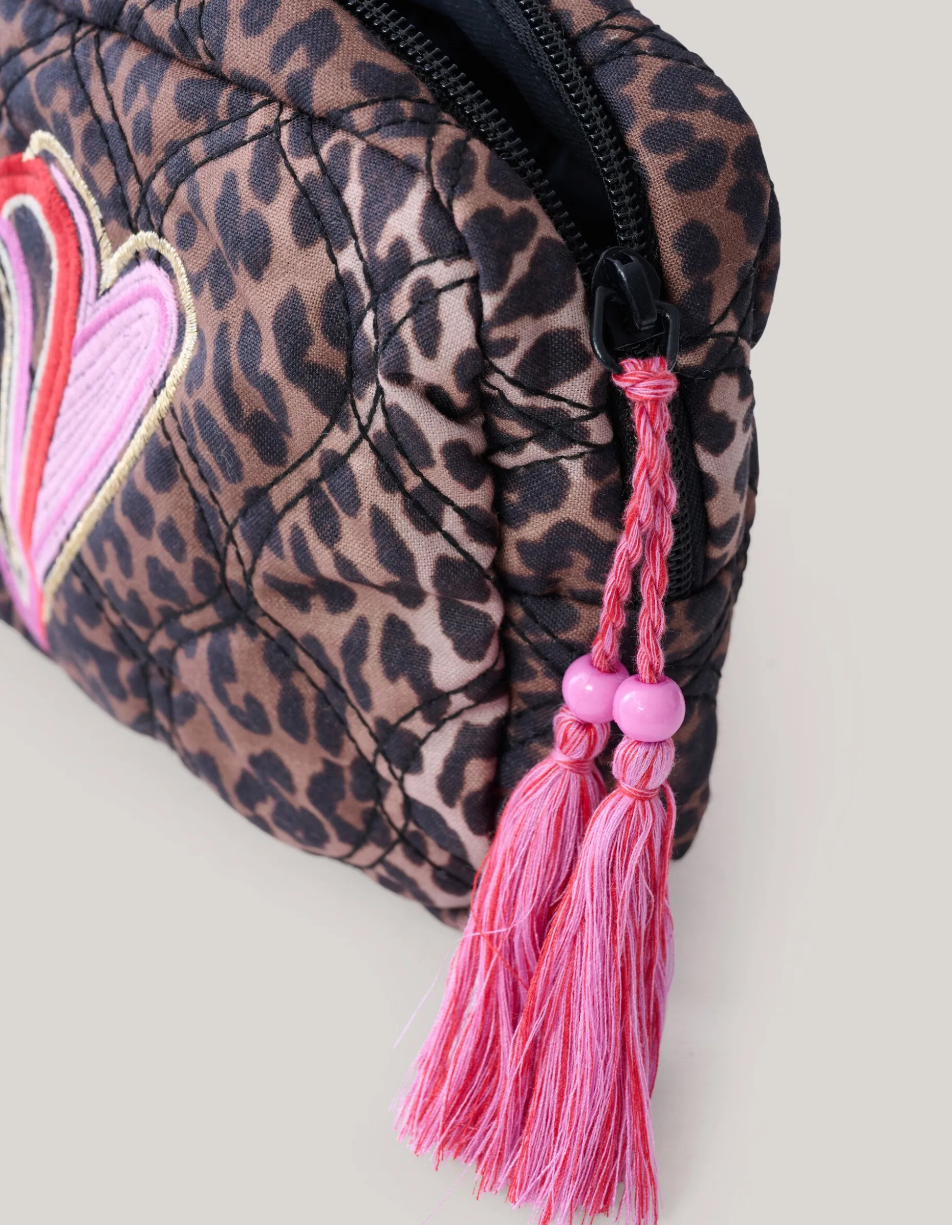 Leopard Make-up Tas Bruin
