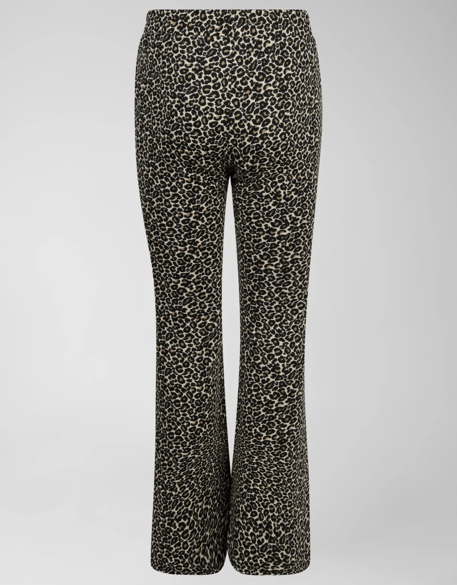 Leopard Split Flared Legging Bruin