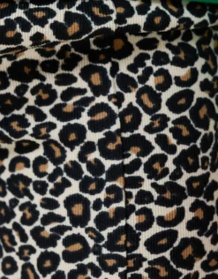 Leopard Split Flared Legging Bruin