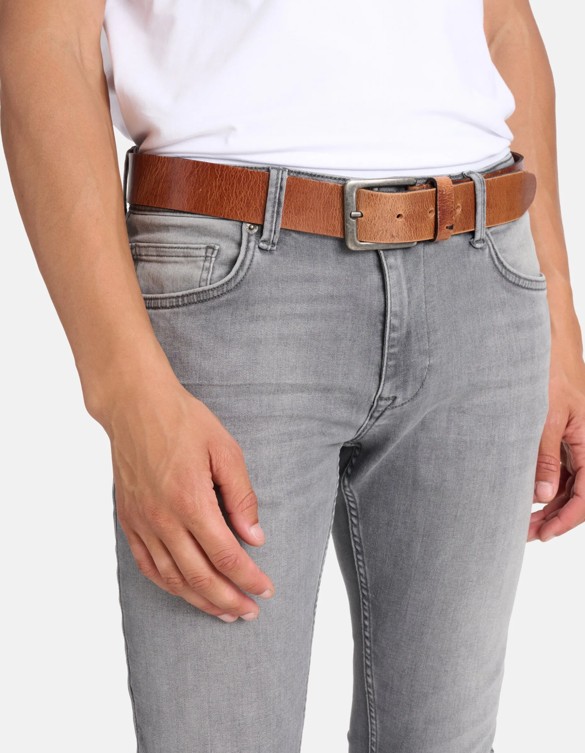 Leren Riem Bruin