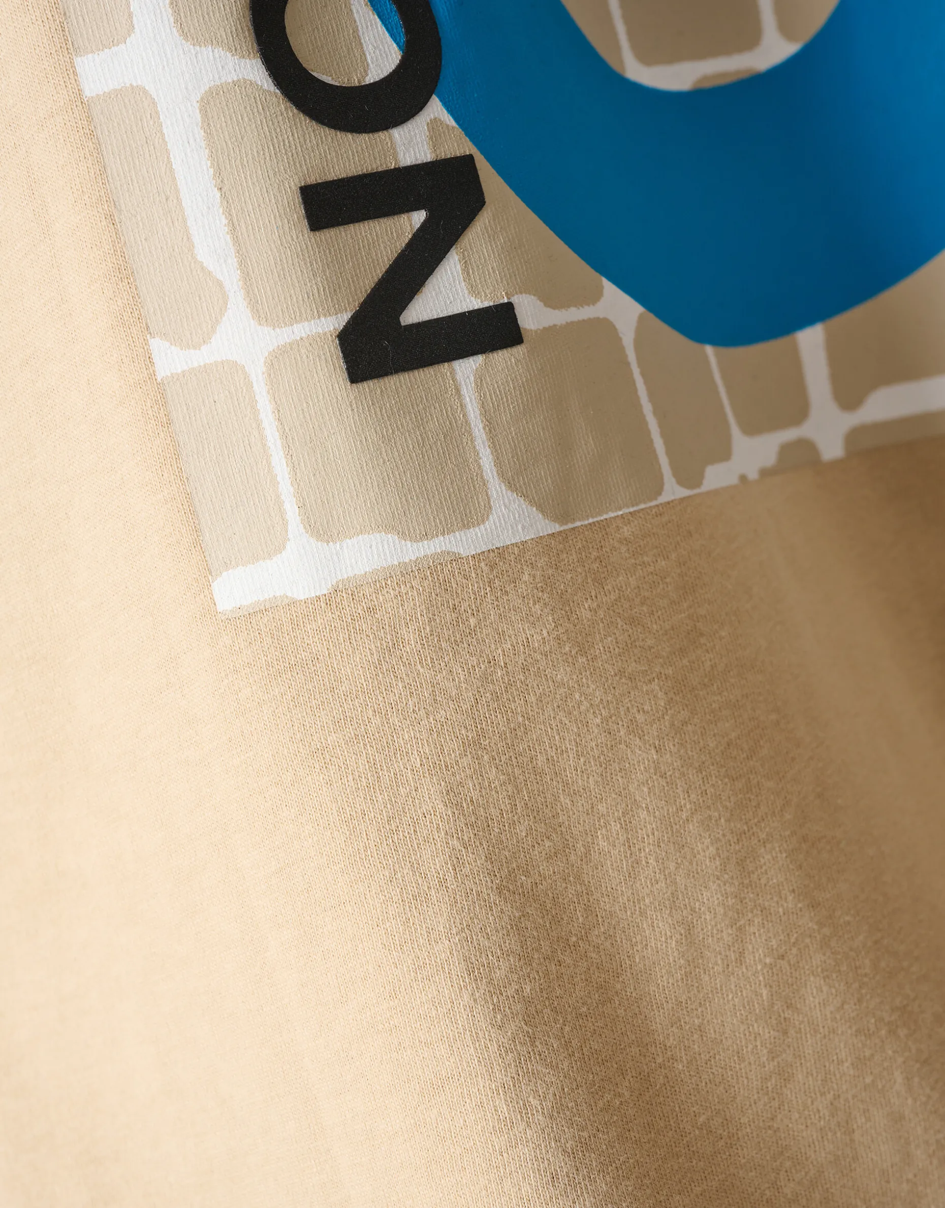 Logo T-shirt Beige