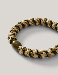 Lurex Haarelastiek Donkergroen