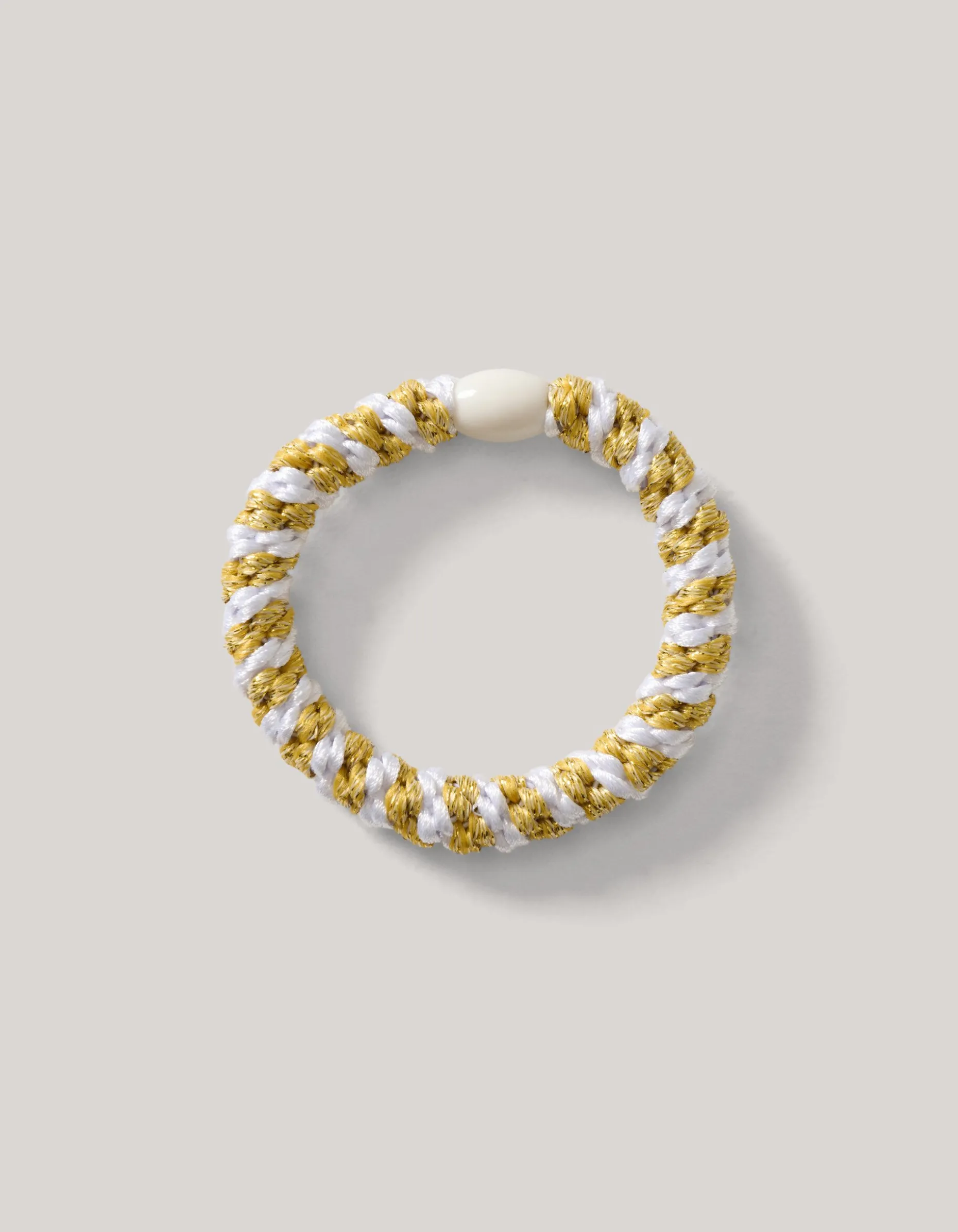 Lurex Haarelastiek Goud