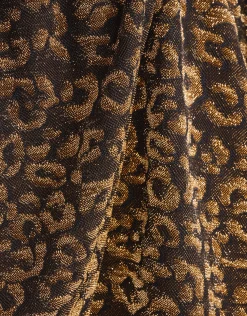 Lurex Jurk Goud