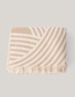 Lurex Sjaal Beige