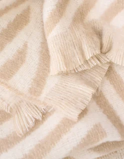 Lurex Sjaal Beige