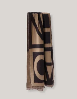 Lurex Sjaal Bruin
