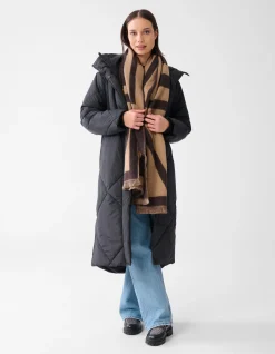 Lurex Sjaal Bruin