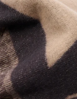 Lurex Sjaal Bruin