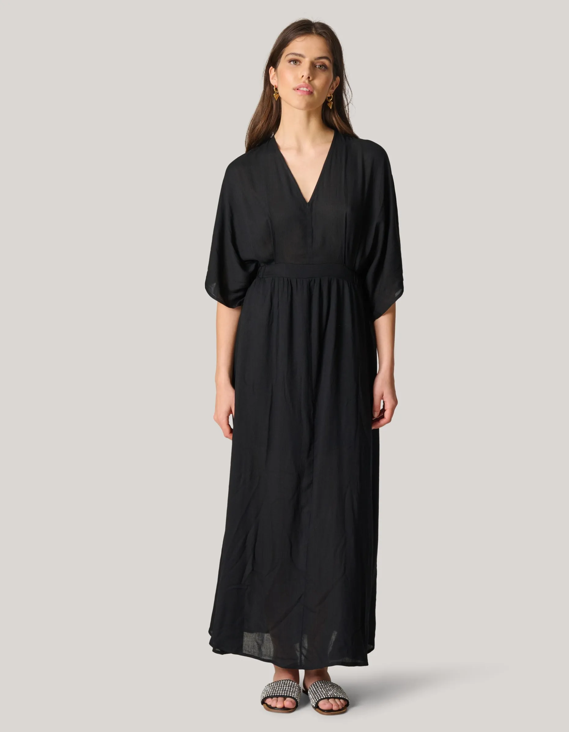 Maxi Jurk Zwart