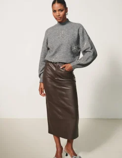 Maxi Rok Bruin By Fred