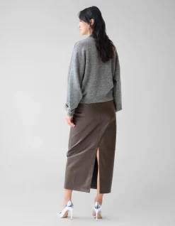 Maxi Rok Bruin By Fred