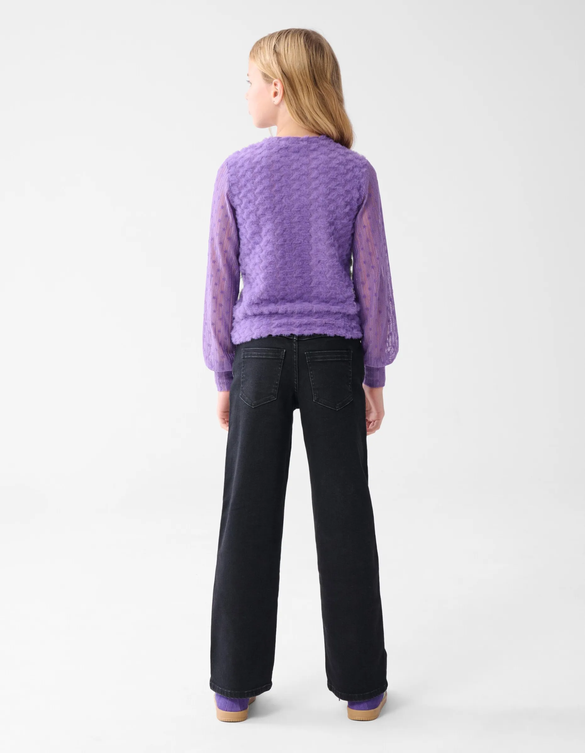 Mesh Top Paars