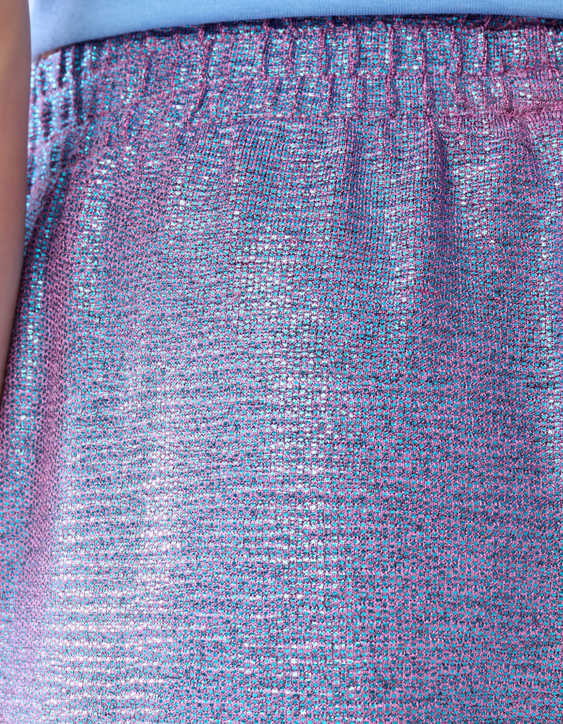 Metallic Broek Paars